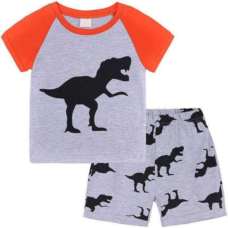 Pyjama Dinosaure T Rex Orange