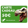 Carte-cadeau Dino Jurassic 50
