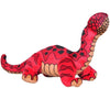 Dinosaure Diplodocus Peluche rouge