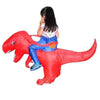 Dinosaure Gonflable Deguisement Enfant Rouge