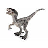 Figurine Dinosaure Vélociraptor Argenté