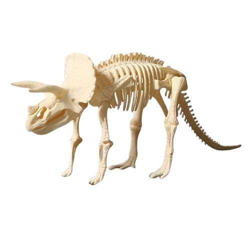Figurine Squelette Tricératops - Dino Jurassic