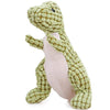 Peluche Chien Dinosaure Vert