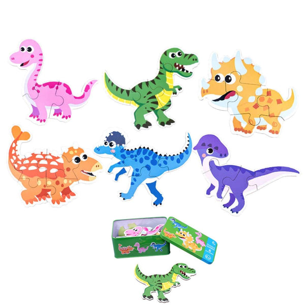 Puzzle 4 Pièces Dinosaure