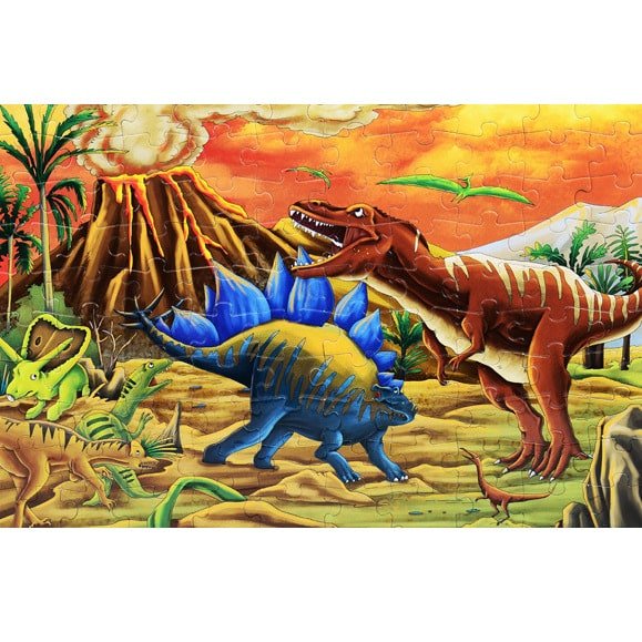 Puzzle Dinosaure 100 Pieces