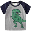 T-Shirt Dinosaure à Écailles