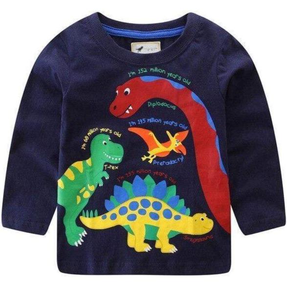 T-Shirt Dinosaures à Découvrir