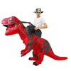 Costume Aventurier sur Dinosaure
