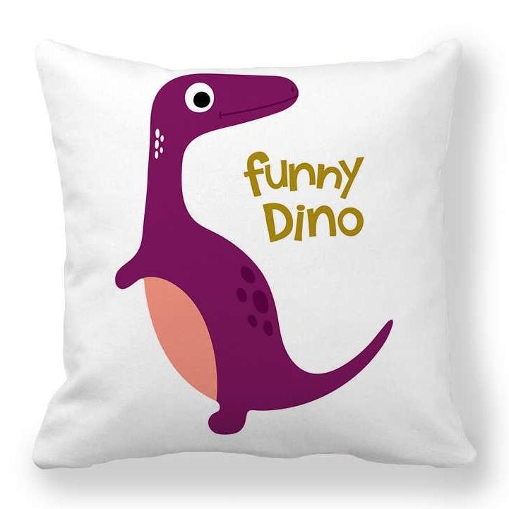 Coussin Dinosaure Drole