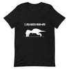 T-Shirt Dinosaure Tyrannosaure Noir