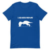 T-Shirt Dinosaure Tyrannosaure Bleu