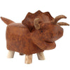 Pouf Enfant Dinosaure marron