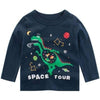 t shirt dinosaure space tour