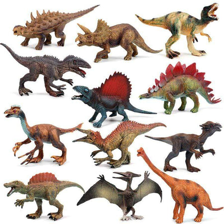 Figurines la Famille Dinosaure