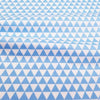 tissu coton triangles