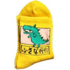 Chaussettes Dinosaure Garçon jaune