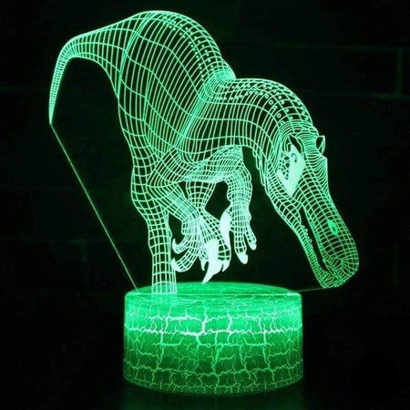 Lampe LED 3D Dinosaure