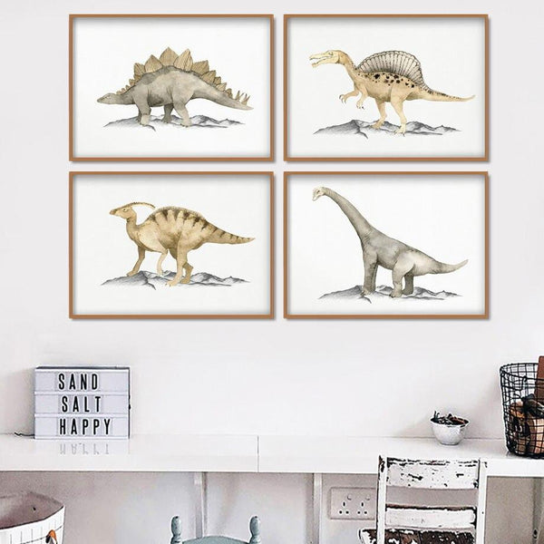 Peinture Dinosaure Chambre Enfant