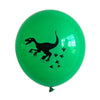 Ballon Anniversaire Dinosaure Vélociraptor Vert