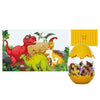 Puzzle Ball Dinosaure Enfant 4 Ans Orange