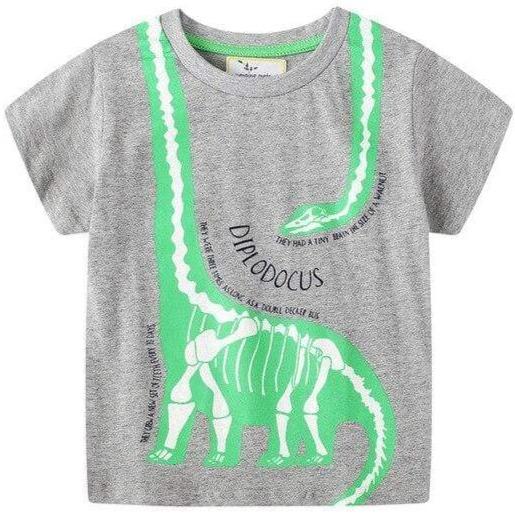T-Shirt Squelette Dinosaure