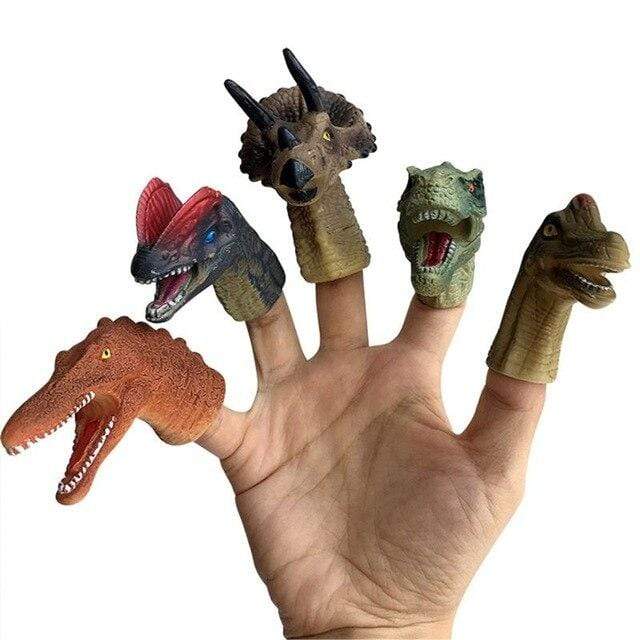 jouet dinosaure doigt
