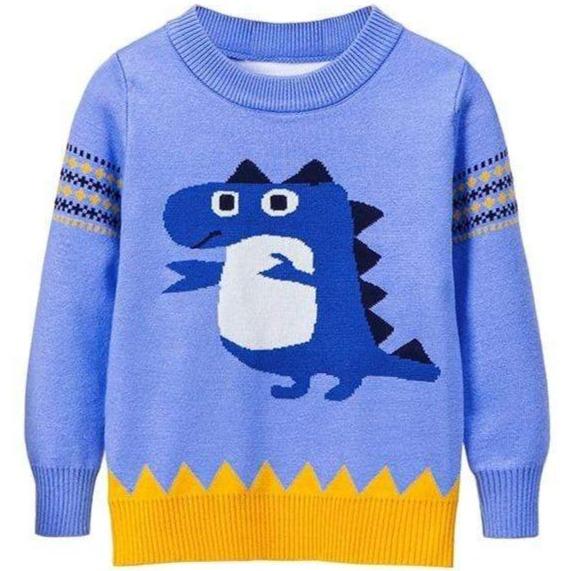 Pull Dinosaure Tricot