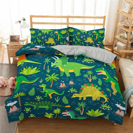 Housse de Couette Dinosaure 140x200