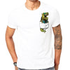 T Shirt Blanc Dinosaure