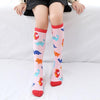 Chaussettes Dinosaure Fille Rose