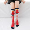 Chaussettes Dinosaure Fille rouge