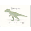 Tableau avec Tyrannosaurus