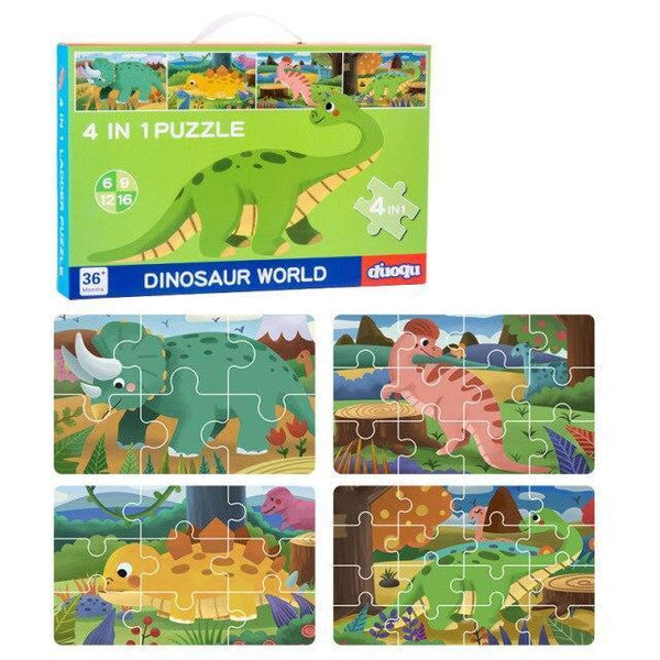 Puzzles en Carton Dinosaures