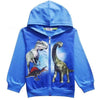 Sweat Dinosaure Jurassique Bleu