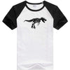 T-Shirt Dinosaure Tyrannosaurus Rex Noir
