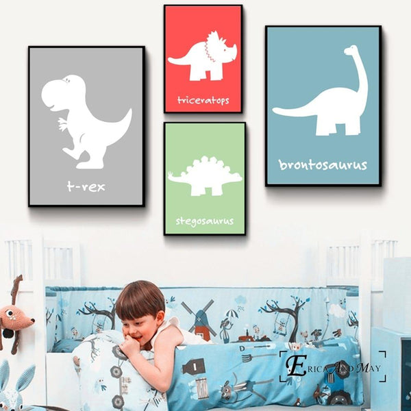 Affiches Dinosaures pour Enfant