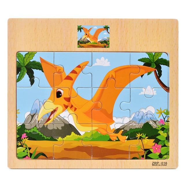 Mini Puzzle Dinosaure