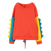 Pull Dinosaure Adulte rouge